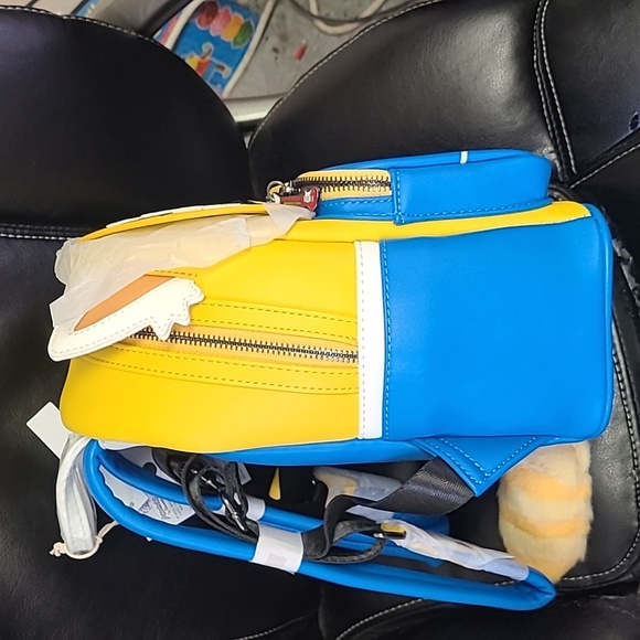 NWT Loungefly Disney Beauty & Beast Cosplay Mini Backpack w/Tail - Picture 6 of 7